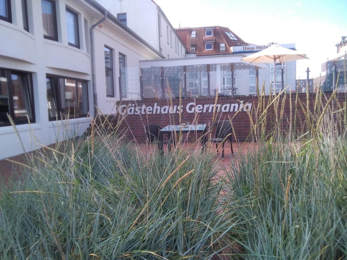 Gaestehaus Germania Wangerooge Esterno foto